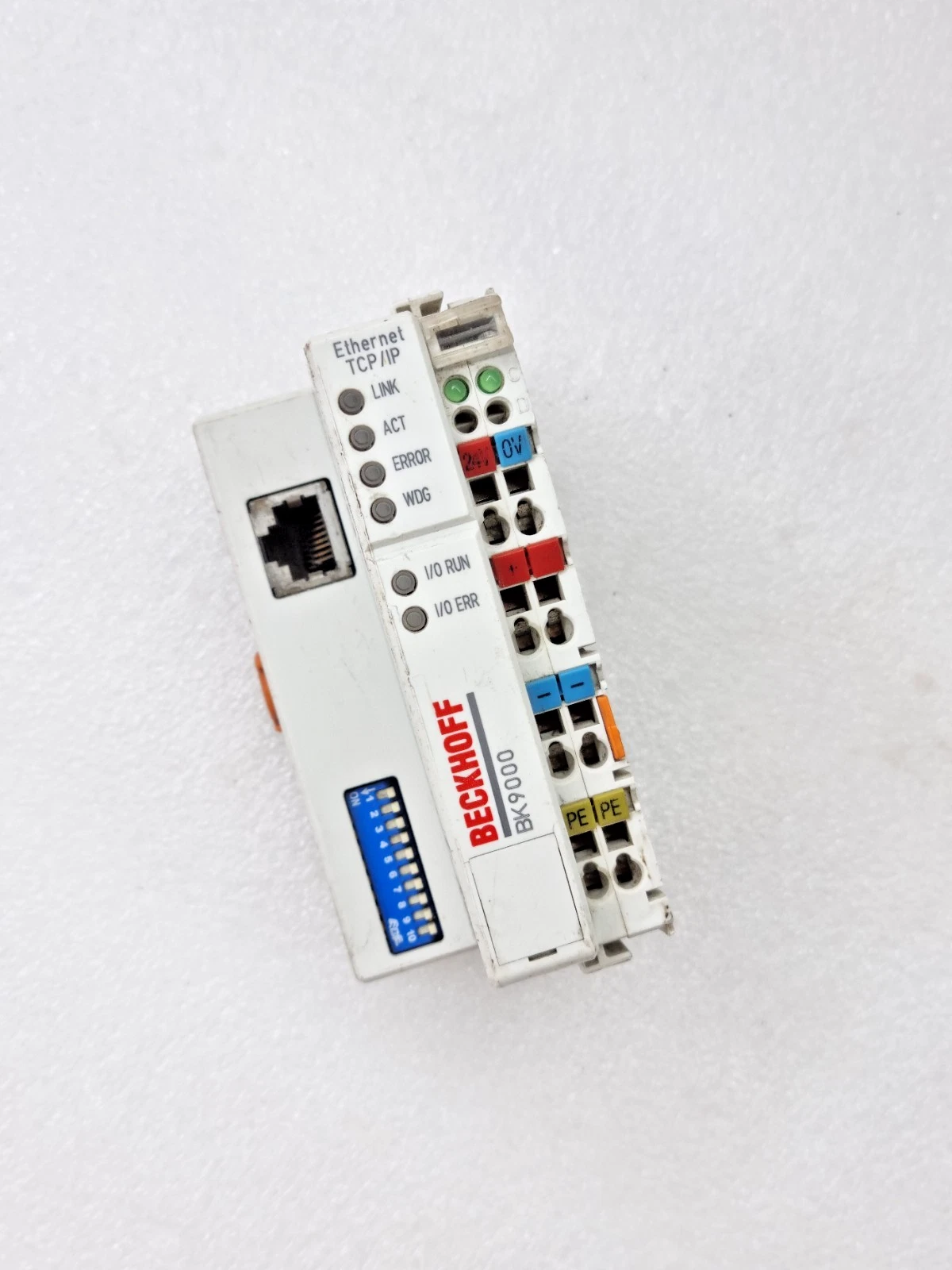 Beckhoff BK9000 Ethernet TCP/IP Bus Coupler Industrial Automation Module PLC 24V